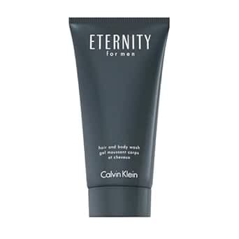 CALVIN KLEIN Eternity Hair and Body Wash for him, 2in1 Duschgel für Haare und Körper, holzig-aromatischer Duft, 150ml