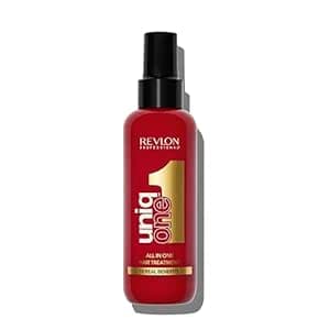 REVLON PROFESSIONAL UniqOne Hair Treatment Classic, 150 ml, Leave in Haarkur für bessere Kämmbarkeit & Glanz, Haarpflege ohne Ausspülen, Anti Frizz Spray mit Hitzeschutz, vegan