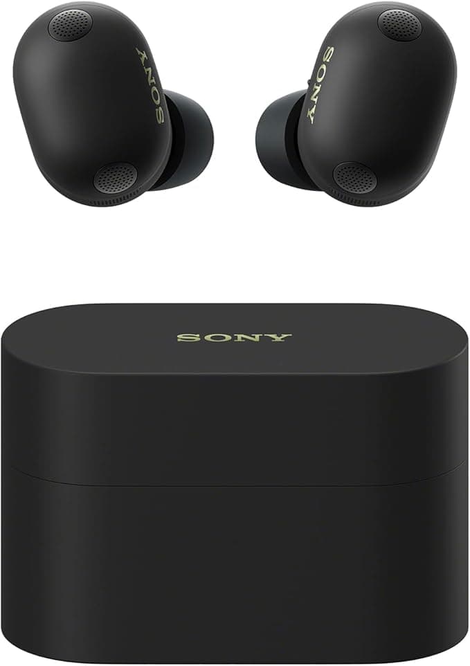 Sony WF-1000XM6 Flagship kabellose Noise Cancelling-Kopfhörer, Bluetooth, In-Ear-Kopfhörer, Sony Hi-Res-Sound, klare Anrufe, 10-Band-EQ, 24 Std.-Akkulaufzeit (NC An), IPX4 – Schwarz
