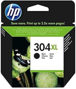 HP 304XL (N9K08AE) Original Druckerpatrone Schwarz mit hoher Reichweite für HP DeskJet 26xx, 37xx, ENVY 50xx