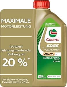 Castrol EDGE 0W-30 LL Longlife Motoröl, 1L