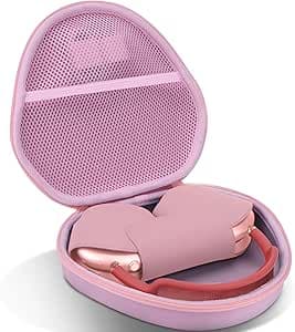 Hart Tasche Hülle Etui für Apple AirPods Max Noise Cancelling Kopfhörer (Rosa)